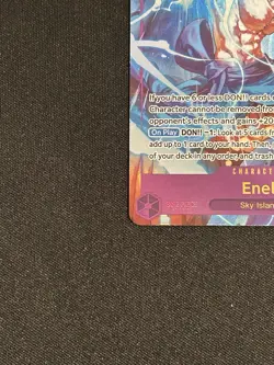 Bandai One Piece Card Game Enel OP15-118 SEC Alt Art (EN) - Image 3