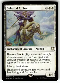 Celestial Archon 64 Rare Commander 2018 Magic: The Gathering Near Mint - Image 1