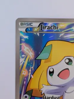 Pokemon Jirachi #XY67a Full Art Black Star Promo LP TCG - Image 2