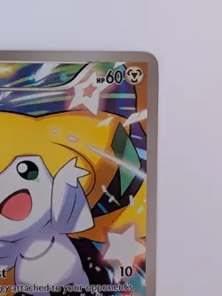 Pokemon Jirachi #XY67a Full Art Black Star Promo LP TCG - Image 3