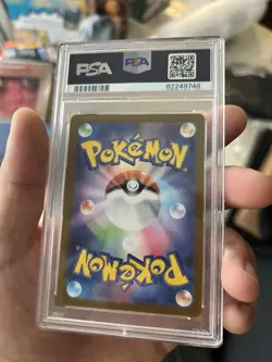 Pokemon Pikachu Reverse Holo Card 14/71 S10a Dark Phantasma Japanese - PSA 9 - Image 2