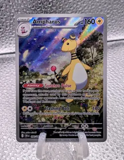 Ampharos 090/086 Illustration Rare Pokemon TCG: Chaos Rising - English NM - Image 1