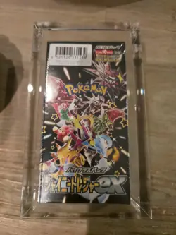 POKEMON SHINY TREASURE EX SV4A JAPANESE BOOSTER BOX - NEW & SEALED - W/ ACRYLIC - Image 1