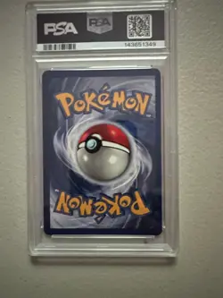 1999 Pokemon Fossil Kabutops Holo #9 Unlimited PSA 8 WOTC Vintage - Image 2