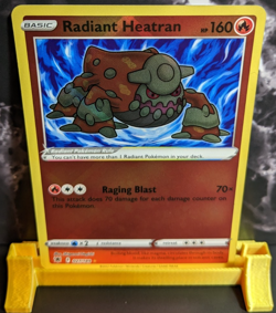 Radiant Heatran 027/189 Radiant Rare Astral Radiance Pokemon NM - Image 1