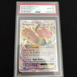 2016 Pokemon: DRAGONITE EX 72/108 - Ultra [XY Evolutions] - Gem Mint - PSA 10 💎 - Image 1