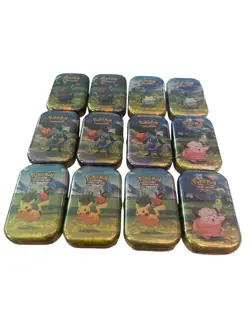 Pokemon TCG - 12x Mega Evolution Ascended Heroes Mini Tins - Factory Sealed - Image 2