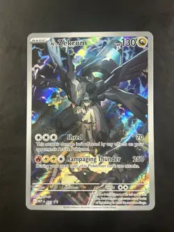 2025 Pokemon MEP Black Star Promos N's Zekrom #031 - Image 2
