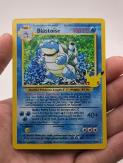 Pokemon Blastoise 2/102 Celebrations: Classic Collection Holo Rare English - Image 1