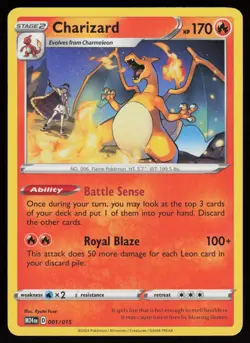 CHARIZARD 001/015 PROMO MCDONALD'S PROMOS 2024 POKEMON NM/M - Image 1