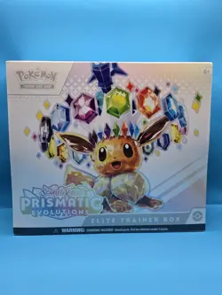 Pokemon TCG S&V Prismatic Evolutions ETB Elite Trainer Box (See Photos) - Image 1