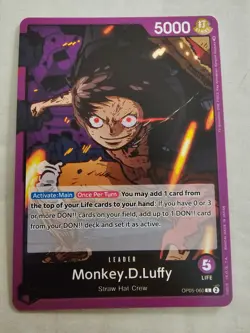 English One Piece Common Leaders (Pick Your Card) From All Sets TCG NM/M - Image 4