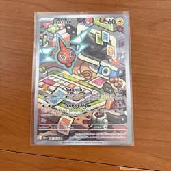Pokemon Rotom Illustration Rare Full Art Holo Card DRI 197/182 60 HP English - Image 1