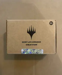 MTG Secret Lair Commander Deck Goblin Storm IN HAND FAST SHIP🚛💨 - Image 3