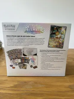 Pokemon Center Prismatic Evolutions ETB Elite Trainer Box With Acrylic Case - Image 5