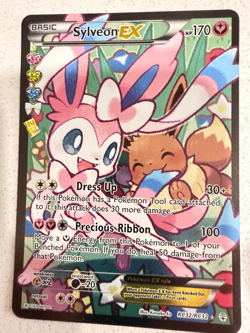 Pokemon Sylveon EX RC32/RC32 Full Art Holo Generations Radiant Collection 2016 - Image 1