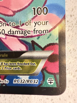 Pokemon Sylveon EX RC32/RC32 Full Art Holo Generations Radiant Collection 2016 - Image 3