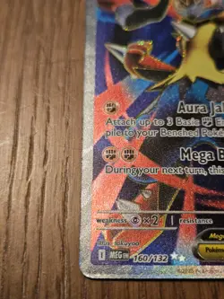 Mega Lucario ex 160/132 Ultra Rare - Mega Evolution - Pokemon TCG - NM/M - Image 4
