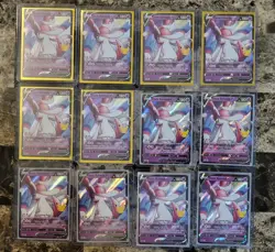 (12) Pokemon DARK SYLVEON V Black Star Promo SWSH134 Lot - In Amazing Shape - Image 1