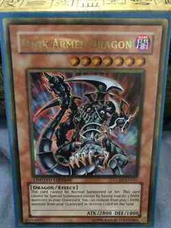 Dark Armed Dragon GLD2-EN031 Gold Series Ultra Rare Limited Edition LP - Image 1
