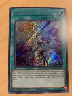 Yugioh! - Ultimate Slayer POTE-EN067 Secret Rare 1st Edition NM/LP - Image 1