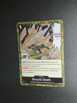 Ground Death R The Azure Sea's Seven OP14-096 NM One Piece - Image 1