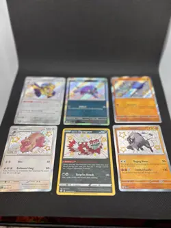 Pokemon Baby Shiny Card Lot Greedant, Revavroom, Tauros, Glimmet - Image 3