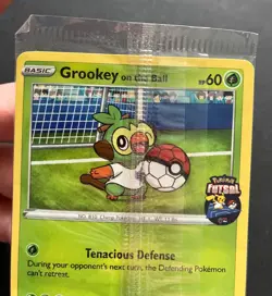 Grookey On The Ball 003/005 Futsal Pokemon Card PROMO UK Exclusive NEW SEALED - Image 3