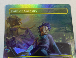 MTG - Secret Lair: Black Is Magic - Path of Ancestry - FOIL - Image 2