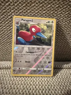 Porygon2 - 104/147 - Uncommon Reverse Holo - S&M Burning Shadows Pokemon TCG NM - Image 1