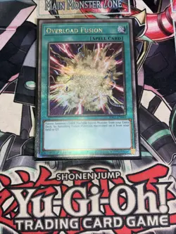 Overload Fusion Quarter Century Secret Rare RA03-EN169 Yugioh - Image 2
