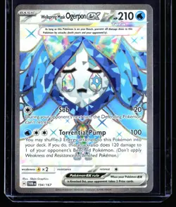 2024 Scarlet & Violet - Twilight Masquerade Wellspring Mask Ogerpon ex #194 Full - Image 1