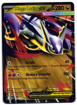 Mega Latias ex 100/132 - 🌊 Mega Evolution Double Rare Pokemon TCG 🖤 - M/LP - Image 1