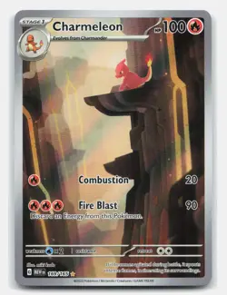 Charmeleon 169/165 Illustration Rare 151 Pokemon Holo Near Mint - Image 1