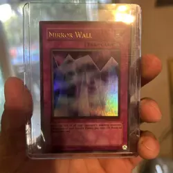 Yugioh Mirror Wall RP02-EN007 Ultra Rare NM Unlimited - Image 1