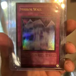 Yugioh Mirror Wall RP02-EN007 Ultra Rare NM Unlimited - Image 2