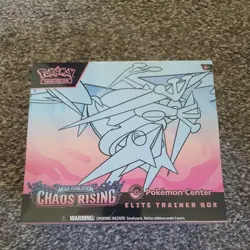 Pokemon TCG Chaos Rising Pokemon Center ETB New & Sealed - Image 1