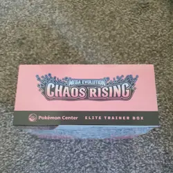 Pokemon TCG Chaos Rising Pokemon Center ETB New & Sealed - Image 2