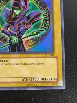Dark Magician - SYE-001 - Super Rare 2002 Yugioh Card - LP - Image 3
