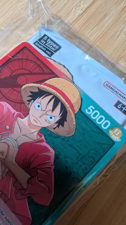 OP01-003 P-001 One Piece Demo Deck 2022 w/ Promo Pack Alpha - Pre Errata Luffy - Image 3