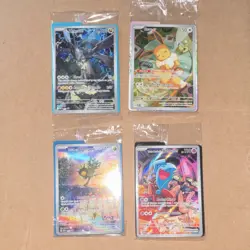 Pokemon TCG Scarlet & Violet Holo Promo 4 Card Lot Zekrom Eevee Ogerpon - Image 1