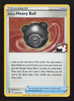Hisuian Heavy Ball 146/189 Uncommon Prize Pack Series Cards NM 2022 - Image 1