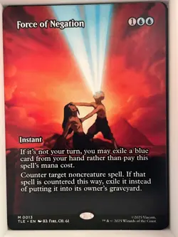 Force of Negation (Borderless) M Avatar: The Last Airbender: Eternal-Legal 13 LP - Image 1