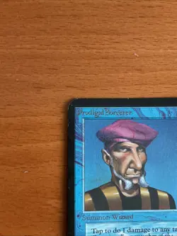 Artist Signed Alpha Prodigal Sorcerer Douglas Schuler MTG Magic the Gathering - Image 2