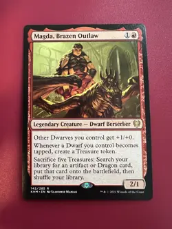 *** Magda, Brazen Outlaw *** Kaldheim NM MTG English - Image 1