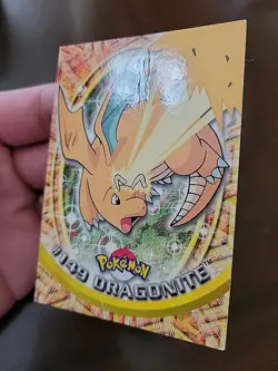 DMG! [B] DRAGONITE #149 - Topps Pokemon Series 3 TV Animation Edition Blue Logo - Image 2