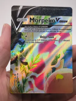 Morpeko V-Union Set SWSH215 216 217 218 Pokemon Promos 2022 NM - Image 2