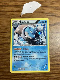 Pokemon Blastoise Holo Rare Plasma Blast 16/101 Holo - Image 1