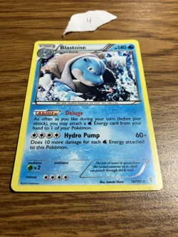 Pokemon Blastoise Holo Rare Plasma Blast 16/101 Holo - Image 2
