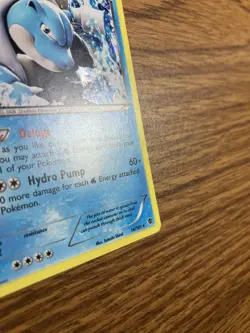 Pokemon Blastoise Holo Rare Plasma Blast 16/101 Holo - Image 3